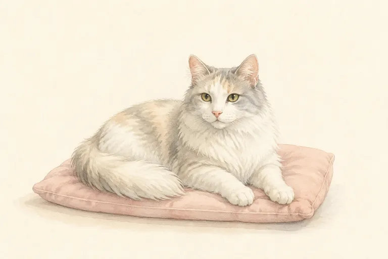 中高年期の猫のイメージ